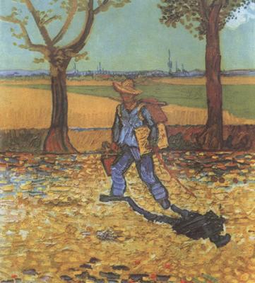 Vincent Van Gogh The Painter on His way to Work (nn04)